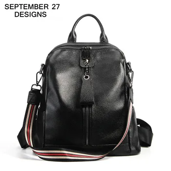 New Fashion 100% Genuine Leather Women Backpack Ladies Girls Travel Book Bags Real Top Layer Cowhide Casual Shoulder Bag Mochila
New Fashion 100% Genuine Leather Women Backpack Ladies Girls Travel Book Bags Real Top Layer Cowhide Casual Shoulder Bag Mochila