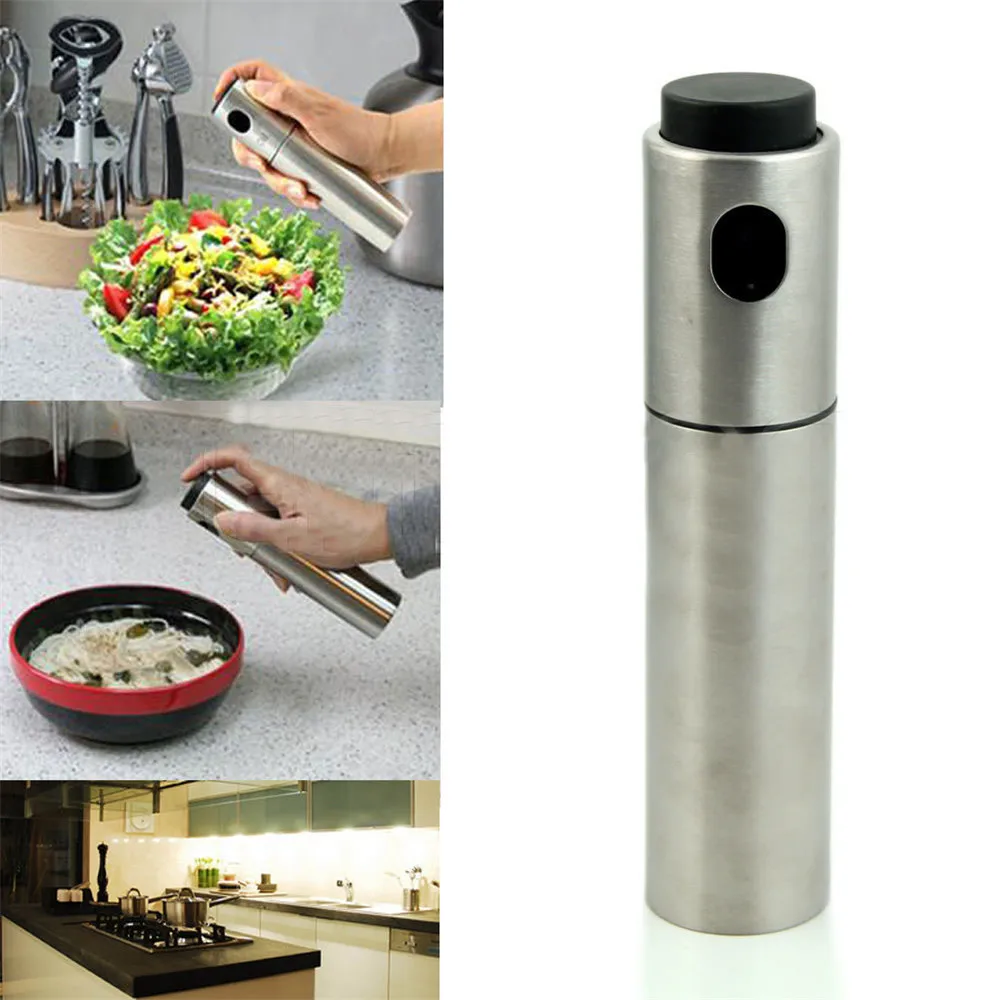 Stainless Steel Oil Sprayer Olive Pump Spraying Bottle Can Oil Jar Pot Can Pot Kitchen Cooking Tool Sets Oil Holder Bottle
Stainless Steel Oil Sprayer Olive Pump Spraying Bottle Can Oil Jar Pot Can Pot Kitchen Cooking Tool Sets Oil Holder Bottle