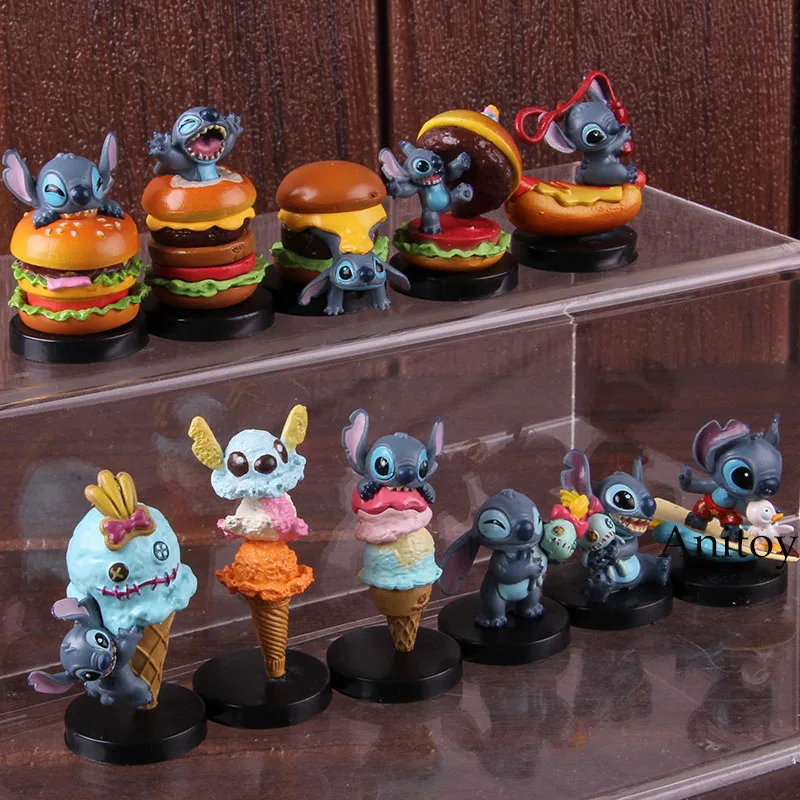 Lilo Stitch Scrump Toys 11pcs/set Hamburger Ice Cream Ver. Lilo&Stitch PVC Action Figure Collectible Model Toy Decoration Dolls
Lilo Stitch Scrump Toys 11pcs/set Hamburger Ice Cream Ver. Lilo&Stitch PVC Action Figure Collectible Model Toy Decoration Dolls