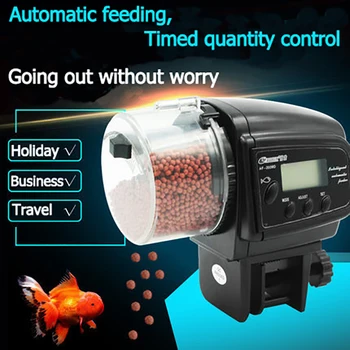 Automatic Mini Fish Feeder aquarium food feeding Vacation Weekend Fish Turtle Food flakes Dispenser for Aquarium & Fish Tank
Automatic Mini Fish Feeder aquarium food feeding Vacation Weekend Fish Turtle Food flakes Dispenser for Aquarium & Fish Tank