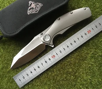 KEVIN JOHN VENOM matrix Folding Ball bearing Flipper Folding knife S35VN Titanium camp hunt survival outdoor knives tools
KEVIN JOHN VENOM matrix Folding Ball bearing Flipper Folding knife S35VN Titanium camp hunt survival outdoor knives tools