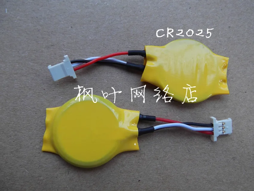 SSEA New Laptop motherboard BIOS CMOS CR2025 battery With line For IBM THINKPAD X60 X61 X200 X201