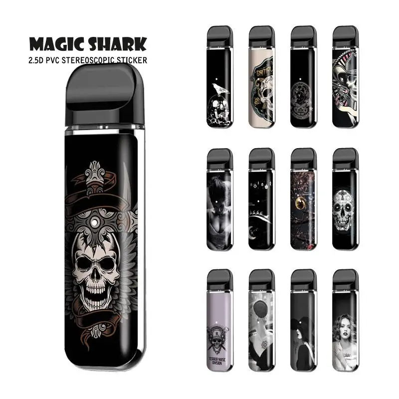 Magic Shark Merry Christmas Skull Elegant Lady PVC Protector Skin Wrap Film Sticker Case for Smok Novo 353-365
Magic Shark Merry Christmas Skull Elegant Lady PVC Protector Skin Wrap Film Sticker Case for Smok Novo 353-365
