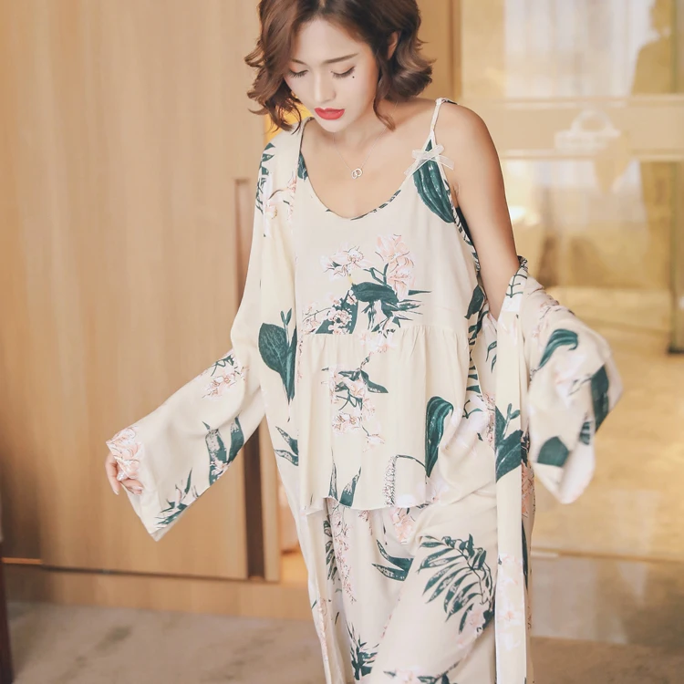 OllyMurs 3 PCS Floral Print Cotton Maternity Nursing Nightwear Summer Autumn Sleepwear for Pregnant Women Pregnancy Pajamas
OllyMurs 3 PCS Floral Print Cotton Maternity Nursing Nightwear Summer Autumn Sleepwear for Pregnant Women Pregnancy Pajamas