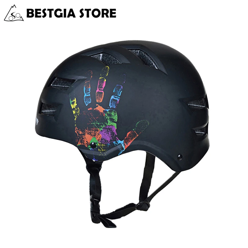 MOON Skateboard Helmet Integrally-molded Ultralight Ski Helmet ABS+EPS MTB Road Cycling Snowboard helmet Outdoor Sports Helmet
MOON Skateboard Helmet Integrally-molded Ultralight Ski Helmet ABS+EPS MTB Road Cycling Snowboard helmet Outdoor Sports Helmet