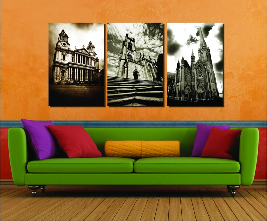 Drop Shipping Wholesale 2pcs Modular Picture Black and White Painting City Impression The Church Modern Decorative Paintings
Drop Shipping Wholesale 2pcs Modular Picture Black and White Painting City Impression The Church Modern Decorative Paintings