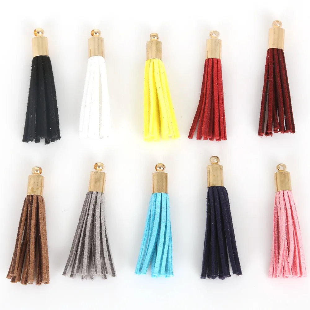 10Pcs Suede Tassel For Hanging Curtain Phone Craft Handmade Pendant Earring Necklace Keychain DIY Jewelry Decoration Accessories
10Pcs Suede Tassel For Hanging Curtain Phone Craft Handmade Pendant Earring Necklace Keychain DIY Jewelry Decoration Accessories