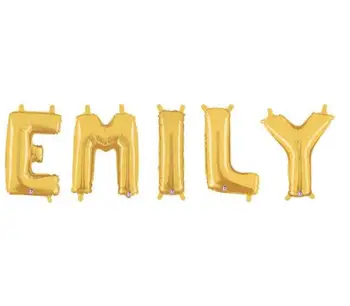 custom name birthday Helium Floated Foil balloons baby shower baptism photo props party decorations
custom name birthday Helium Floated Foil balloons baby shower baptism photo props party decorations