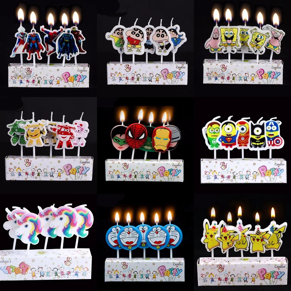 5pcs Cool Heros Legends Cute Pikachu Horse Minions Cartoon Birthday Art smokeless candle for cake decoration
5pcs Cool Heros Legends Cute Pikachu Horse Minions Cartoon Birthday Art smokeless candle for cake decoration