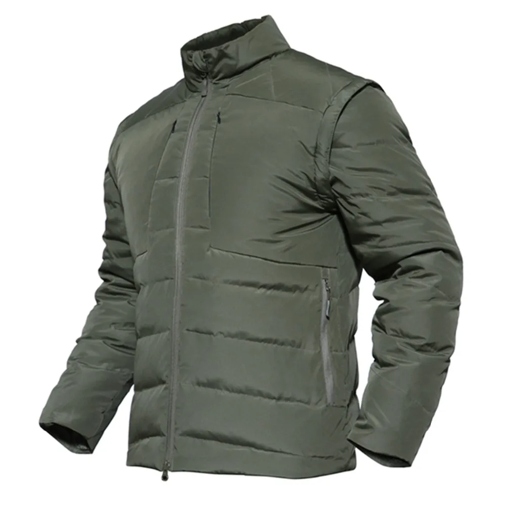 Men Hiking Down Jacket Outdoor Thermal Windproof Coat Detachable 85% White Duck Down Hiking Camping Tactical Jackets For Male
Men Hiking Down Jacket Outdoor Thermal Windproof Coat Detachable 85% White Duck Down Hiking Camping Tactical Jackets For Male