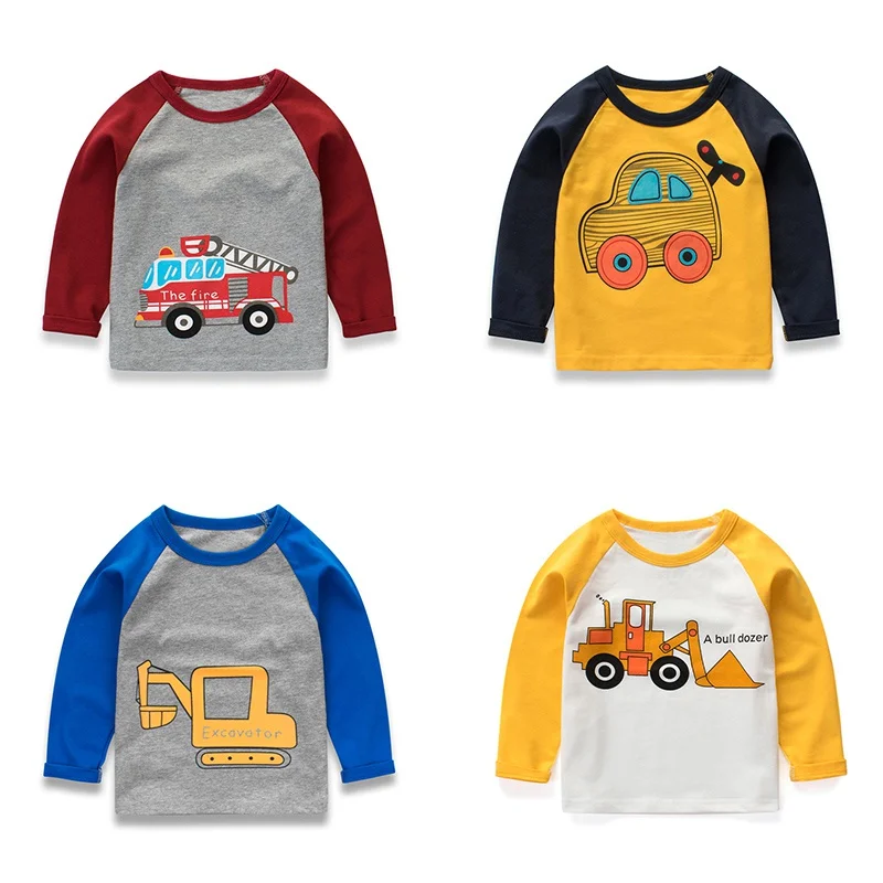 Kids Boys T-shirt Long sleeve O-Neck Cartoon Car T-Shirt Pure Cotton Tops Clothes T-shirt for Boys Casual Clothing
Kids Boys T-shirt Long sleeve O-Neck Cartoon Car T-Shirt Pure Cotton Tops Clothes T-shirt for Boys Casual Clothing