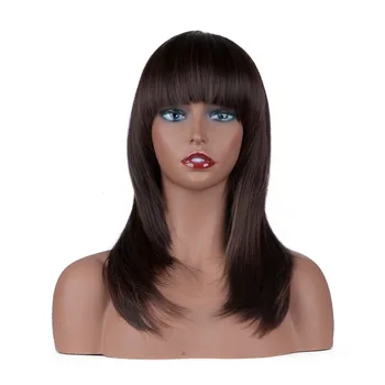 Women Girls Short Bob Silky Straight Wig Costume Party Synthetic Hair Lace Front Wigs
Women Girls Short Bob Silky Straight Wig Costume Party Synthetic Hair Lace Front Wigs
