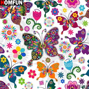 HOMFUN Full Square/Round Drill 5D DIY Diamond Painting "Animal butterfly" 3D Embroidery Cross Stitch 5D Decor Gift A13329
HOMFUN Full Square/Round Drill 5D DIY Diamond Painting "Animal butterfly" 3D Embroidery Cross Stitch 5D Decor Gift A13329