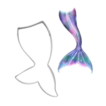 Mermaid Tail Shape Stainless Steel Cookie Cake Cutters DIY Biscuit Pastry Kitchen Baking Mold Fondant Party Decor
Mermaid Tail Shape Stainless Steel Cookie Cake Cutters DIY Biscuit Pastry Kitchen Baking Mold Fondant Party Decor