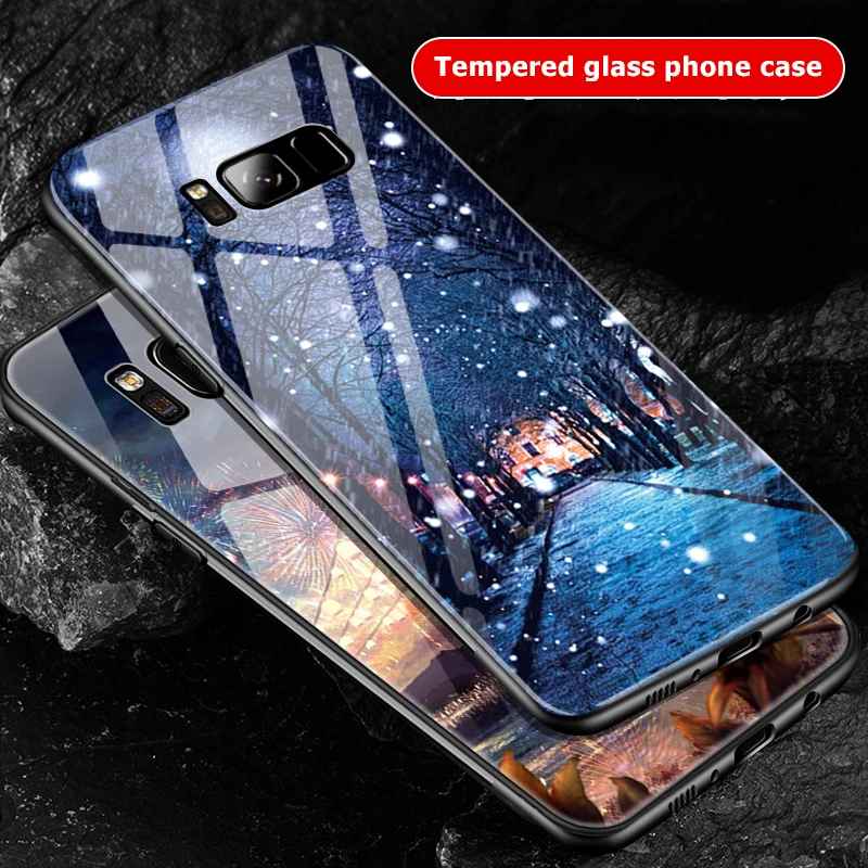 EKDME Phone Case For Samsung Galaxy S8 S9 Plus Note 8 Tempered Glass Soft TPU Silicone Full Protector Cover For Samsung S8 Coque
EKDME Phone Case For Samsung Galaxy S8 S9 Plus Note 8 Tempered Glass Soft TPU Silicone Full Protector Cover For Samsung S8 Coque