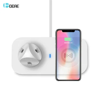 DCAE 10W Qi Wireless Charger For Samsung S9 S8 S7 Xiaomi Huawei Fast Charging Dock Station For iPhone X 8 XS MAX XR Phone holder
DCAE 10W Qi Wireless Charger For Samsung S9 S8 S7 Xiaomi Huawei Fast Charging Dock Station For iPhone X 8 XS MAX XR Phone holder