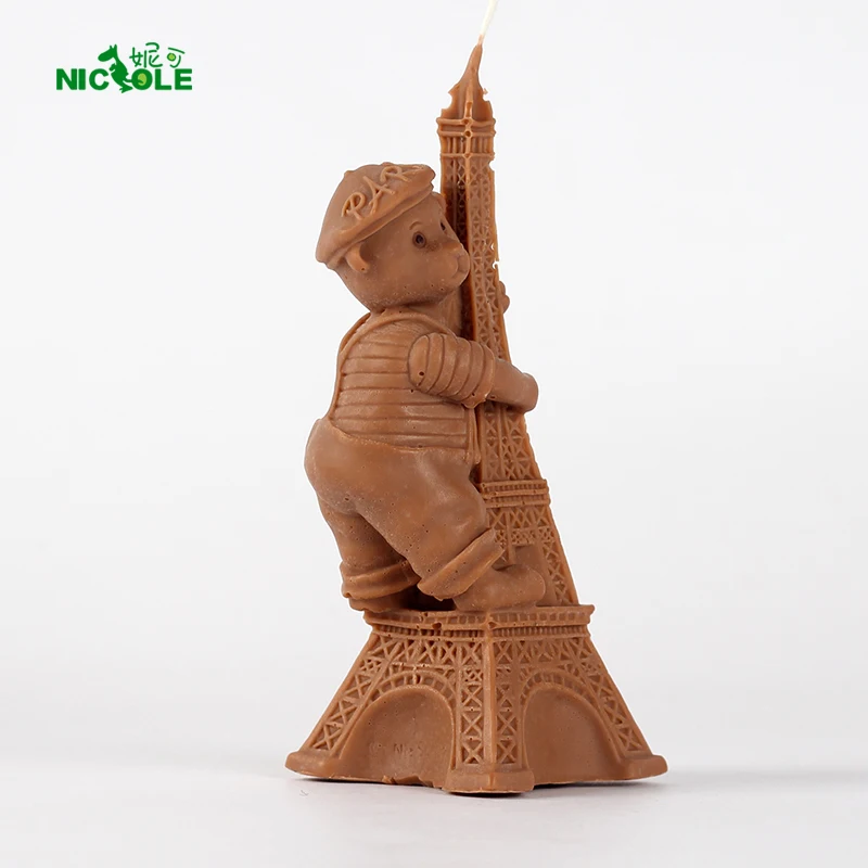 Silicone Mold for Soap Candle Making 3D Bear And Eiffel Tower Shape DIY Handmade Craft Chocolate Resin Clay Decorating Tool
Silicone Mold for Soap Candle Making 3D Bear And Eiffel Tower Shape DIY Handmade Craft Chocolate Resin Clay Decorating Tool