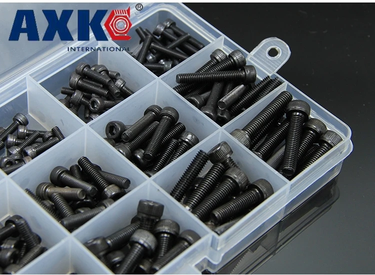 420pcs M3 M4 M5 Alloy Steel Grade12.9 High Tensile Socket Cap Screws With Nuts Allen Bolts DIN912 Assortment DIN912
420pcs M3 M4 M5 Alloy Steel Grade12.9 High Tensile Socket Cap Screws With Nuts Allen Bolts DIN912 Assortment DIN912
