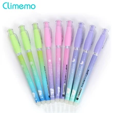 0,38mm lindo borrable plumas para la escuela de magia azul/negro tinta pluma de Gel de la escuela, la Oficina suministros estudiante pluma papelería de Kawaii(China)