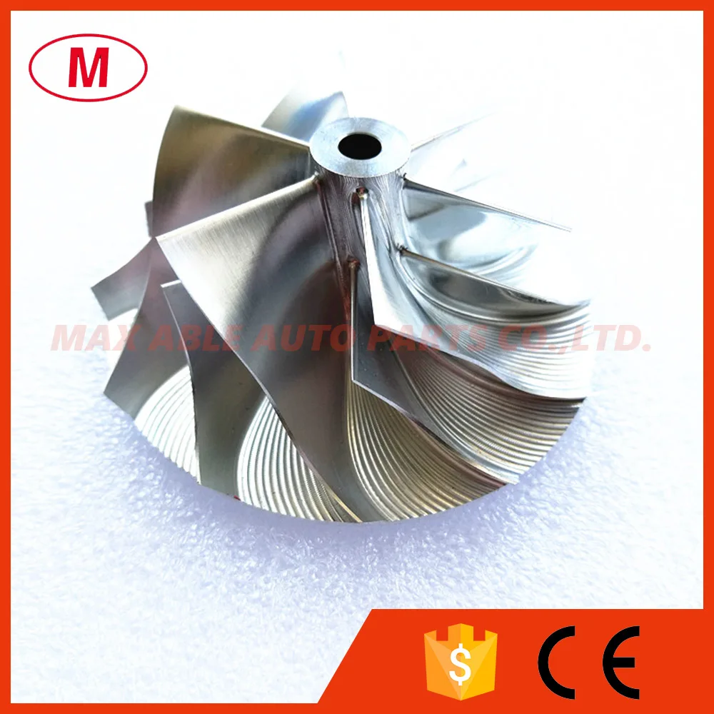 TD04HL Turbocharger Aluminum 2024/Milling/Turbo Billet compressor wheel 51.00/67.00mm 6+6 blades for Turbo CHRA/Core
TD04HL Turbocharger Aluminum 2024/Milling/Turbo Billet compressor wheel 51.00/67.00mm 6+6 blades for Turbo CHRA/Core