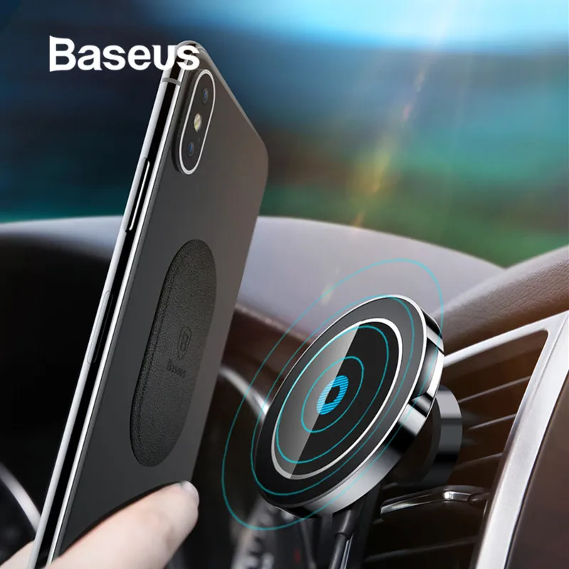 Baseus Car Qi Wireless Charger Holder For iPhone 11 X 8 8Plus Magnetic 360 Rotation Charging Car Mount Auto Phone Stand Support
Baseus Car Qi Wireless Charger Holder For iPhone 11 X 8 8Plus Magnetic 360 Rotation Charging Car Mount Auto Phone Stand Support