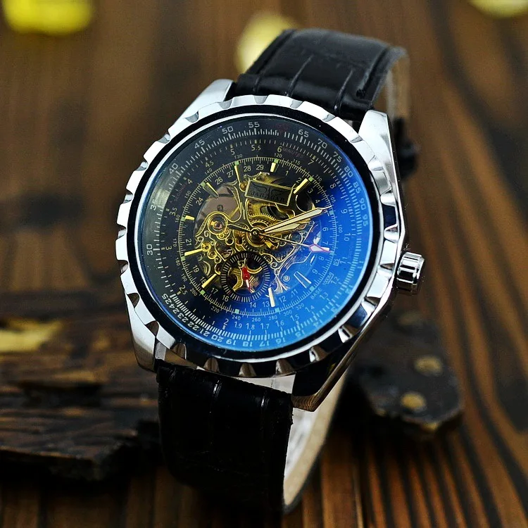 LAOGESHI mechanical watch automatic 2017 fashion young men CLOCK for men's watch watches men wrisk watches mechanical hand wind