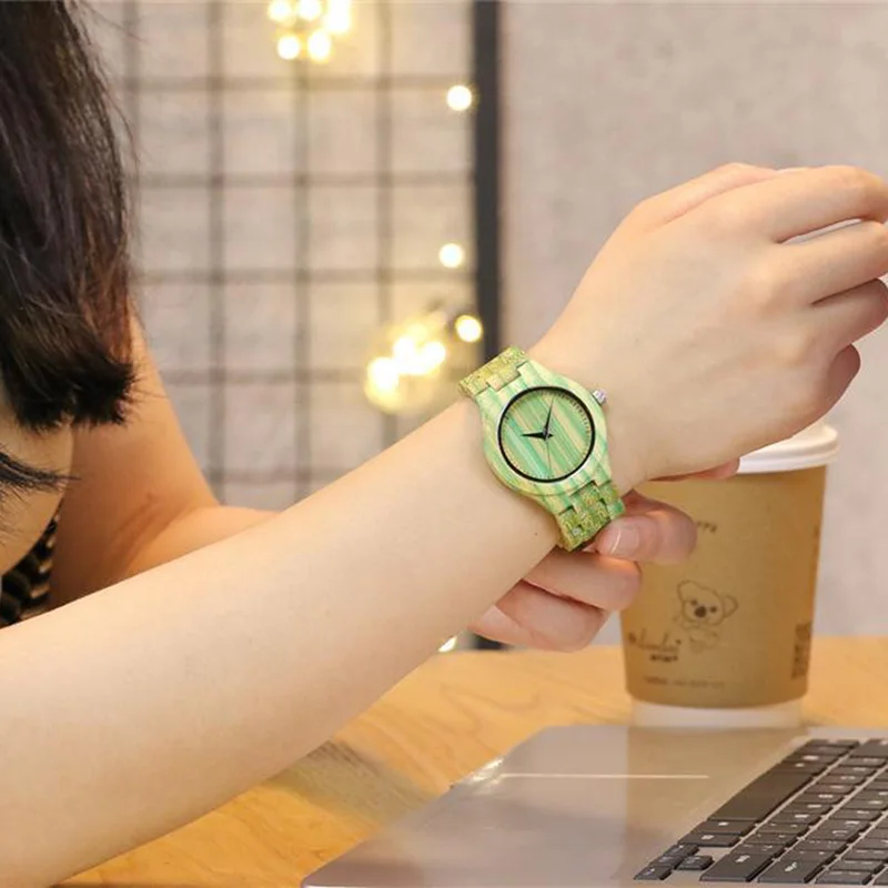 Wooden Quartz Watch Natural Bamboo Wood Watch Wristwatch Women Men Decoration Watches LL@17
Wooden Quartz Watch Natural Bamboo Wood Watch Wristwatch Women Men Decoration Watches LL@17