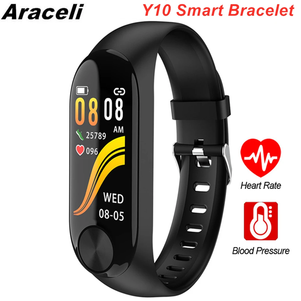 Y10 Smart Bracelet Sports Heart Rate Blood Pressure Fitness Tracker Waterproof Color Screen Android IOS Y10 Smartband
Y10 Smart Bracelet Sports Heart Rate Blood Pressure Fitness Tracker Waterproof Color Screen Android IOS Y10 Smartband
