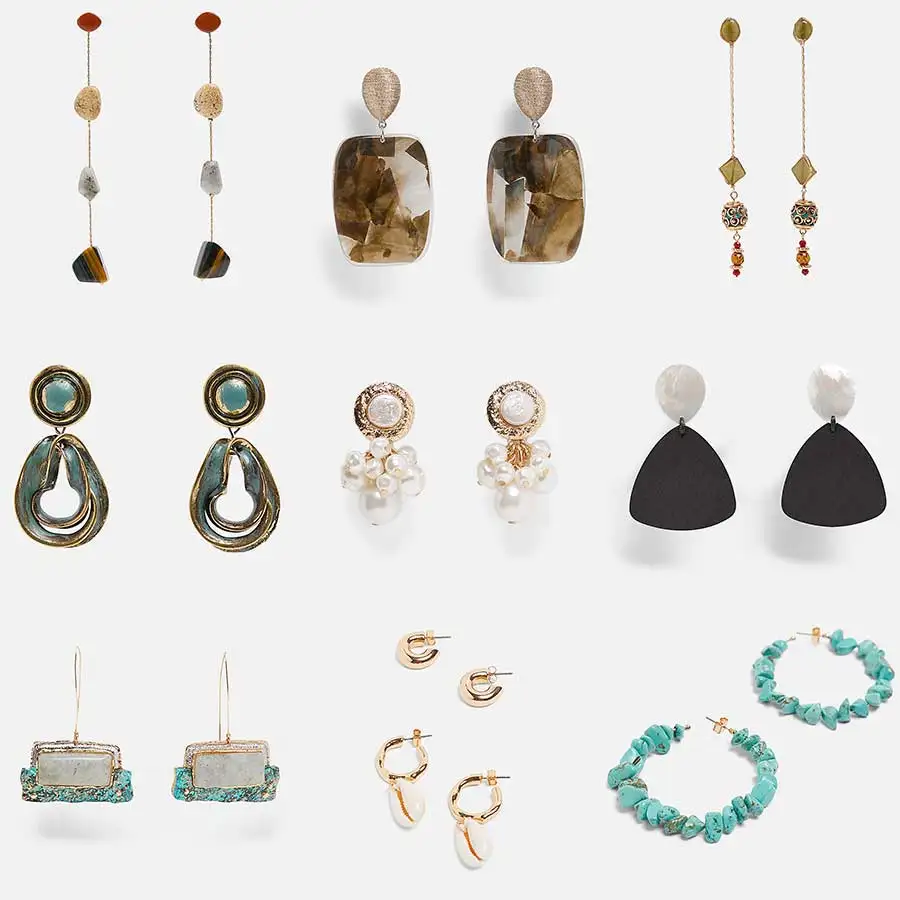JUJIA Earrings 2019 New Metal Drop Dangle Earrings Long Pendant Hanging ZA Earrings Women Jewelry Party Gift 2019 Wholesale
JUJIA Earrings 2019 New Metal Drop Dangle Earrings Long Pendant Hanging ZA Earrings Women Jewelry Party Gift 2019 Wholesale