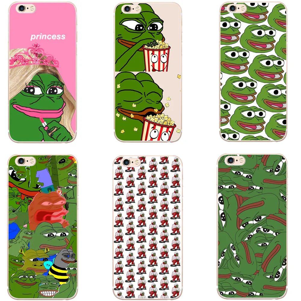 Pepe Memes Sad Frog Hard Transparent Phone Case Cover Coque for Apple iPhone 5 5s SE 6 6s XS Max XR 8 8Plus X 10 Phone Bag Case
Pepe Memes Sad Frog Hard Transparent Phone Case Cover Coque for Apple iPhone 5 5s SE 6 6s XS Max XR 8 8Plus X 10 Phone Bag Case