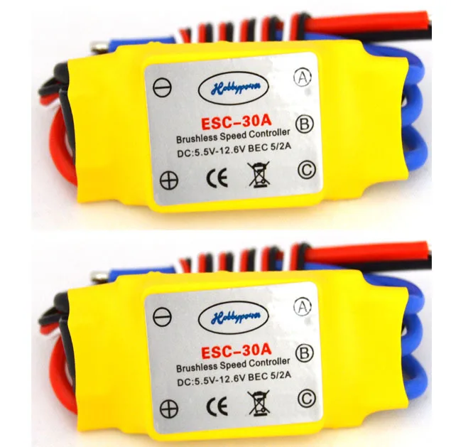 LHM005 30A Brushless Motor Speed Controller Control RC BEC ESC for T-rex 450 Helicopter
LHM005 30A Brushless Motor Speed Controller Control RC BEC ESC for T-rex 450 Helicopter