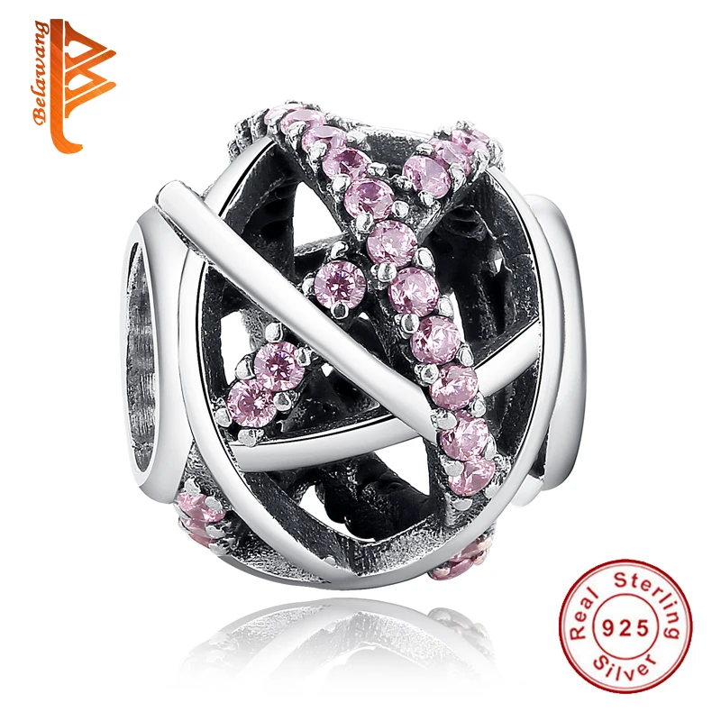 Fashion 925 Sterling Silver Pink & White Crystal Galaxy Charm Beads fit BW bracelet For Women Jewelry Accessories
Fashion 925 Sterling Silver Pink & White Crystal Galaxy Charm Beads fit BW bracelet For Women Jewelry Accessories