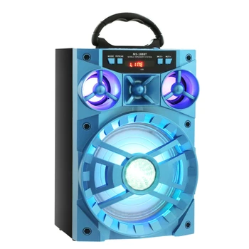 Portable Multi-functional Bluetooth Speaker Big Drive Unit LED Display Screen Bass Colorful Backlight FM Radio Loudspeaker
Portable Multi-functional Bluetooth Speaker Big Drive Unit LED Display Screen Bass Colorful Backlight FM Radio Loudspeaker