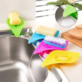 Multifunctional Non-Slip Leaves Soap Box Drain And Clean Plastic Soap Dish Kitchen Bathroom Accessories Sink Sponge Soap Holder
Multifunctional Non-Slip Leaves Soap Box Drain And Clean Plastic Soap Dish Kitchen Bathroom Accessories Sink Sponge Soap Holder
