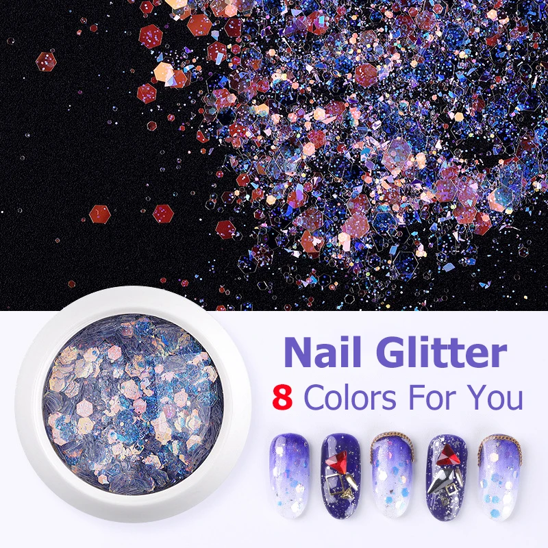 1 Box Nail Mermaid Glitter Flakes Sparkly 3D Hexagon Colorful Sequins Spangles Polish Manicure Nails Art Decorations
1 Box Nail Mermaid Glitter Flakes Sparkly 3D Hexagon Colorful Sequins Spangles Polish Manicure Nails Art Decorations