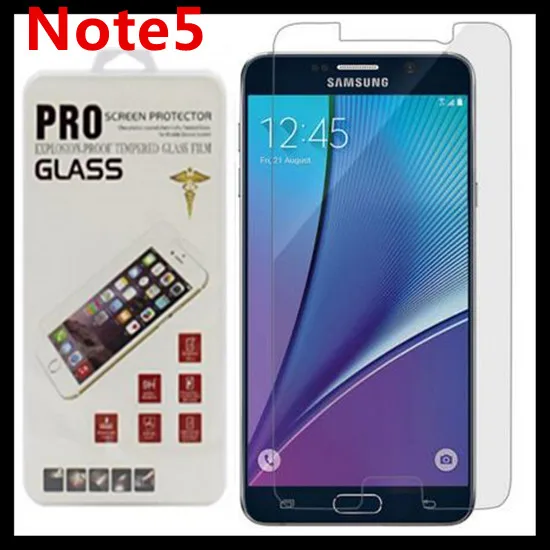 200 шт. для Samsung Note 5 закаленное стекло 9H 0 3 мм Взрывозащищенная защита экрана 7 "LCD