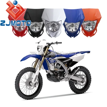 Universal Dirt Bike Blue Headlight Fairing For Yamaha Kawasaki WR250F WR450F YZ250F YZ450F TTR KLX KX Motocross Headlamp 35W
Universal Dirt Bike Blue Headlight Fairing For Yamaha Kawasaki WR250F WR450F YZ250F YZ450F TTR KLX KX Motocross Headlamp 35W