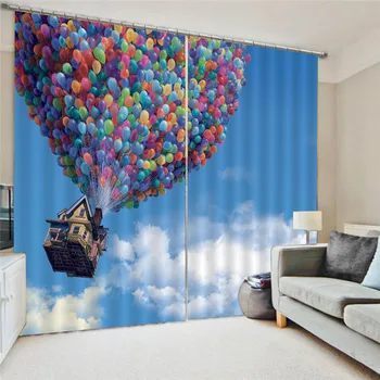 3D Curtain Printing Blockout Polyester hot air balloon Photo Drapes Fabric For Bedroom Window Watercolor Treatment Drapes Oct25
3D Curtain Printing Blockout Polyester hot air balloon Photo Drapes Fabric For Bedroom Window Watercolor Treatment Drapes Oct25