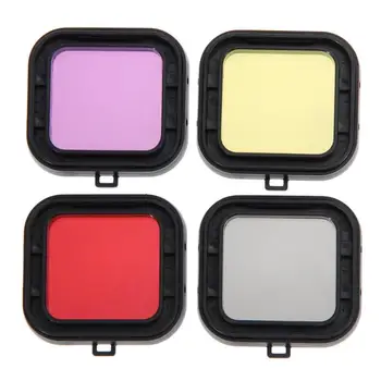 4pcs/lot GoPro Lens Filter Professional Underwater Sea Diving Lens Filter Protective Cover For Gopro Hero 3 Sj4000 Sport Camera
4pcs/lot GoPro Lens Filter Professional Underwater Sea Diving Lens Filter Protective Cover For Gopro Hero 3 Sj4000 Sport Camera