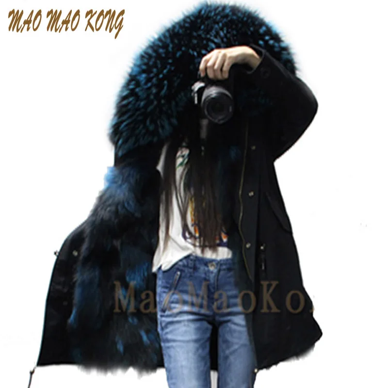 2018 newest black hood 100% real fox fur lining with big raccoon fur collar for women brand military winter parka
2018 newest black hood 100% real fox fur lining with big raccoon fur collar for women brand military winter parka