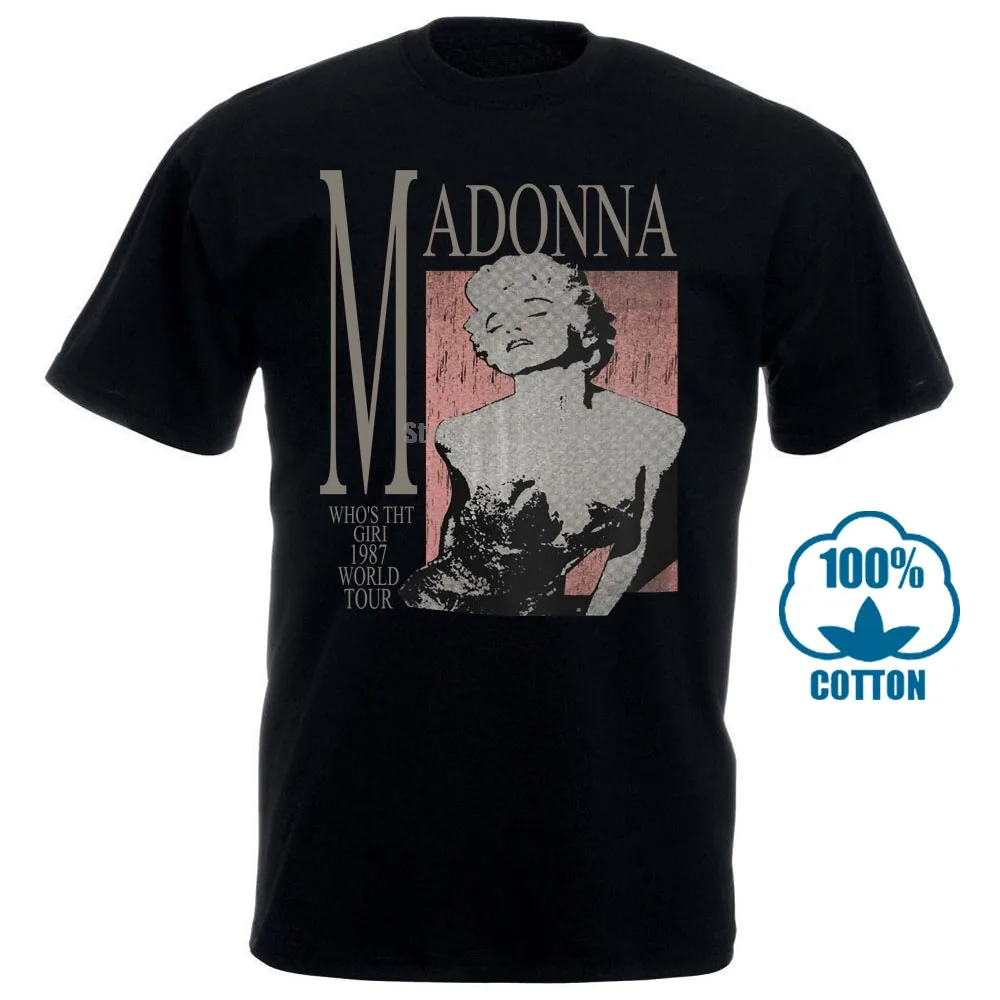 Madonna T Shirt Rock Band Tees Men Ladies Girls Cool Old Black Retro New T Shirts Casual Brand Clothing Cotton
Madonna T Shirt Rock Band Tees Men Ladies Girls Cool Old Black Retro New T Shirts Casual Brand Clothing Cotton