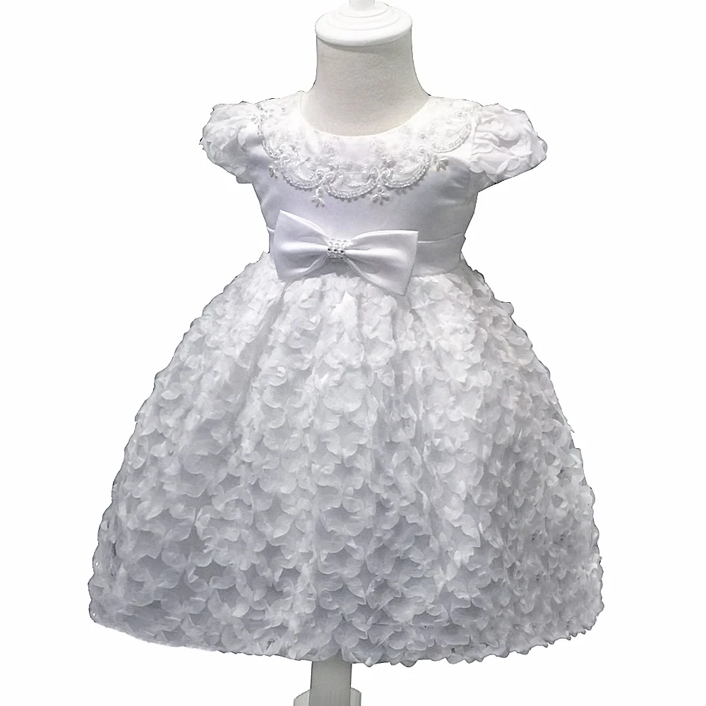Free shipping White Baby Girl Christening Gowns For 1 Year Birthday Dress Low price Baby Girls Dress With Bow Infant Party Frock
Free shipping White Baby Girl Christening Gowns For 1 Year Birthday Dress Low price Baby Girls Dress With Bow Infant Party Frock