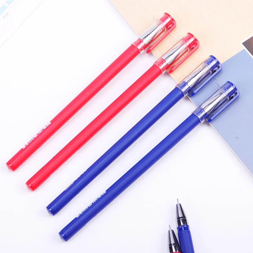 G-312M Office Stationery Gel Pen 0.5MM Blue Red Ink Pens School Student Learning Writing Pen for Kids Gift
G-312M Office Stationery Gel Pen 0.5MM Blue Red Ink Pens School Student Learning Writing Pen for Kids Gift