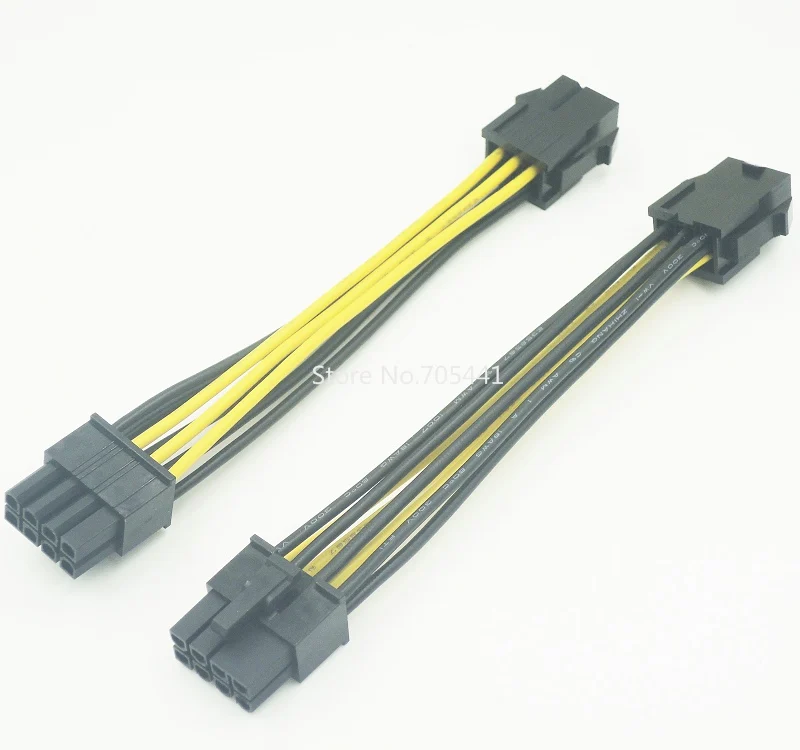 10pcs/lot 10cm/20cm High quality PCI-E 6 pin to 8 pin 18AWG Express Adapter Power Converter Cable for Video Graphics Card
10pcs/lot 10cm/20cm High quality PCI-E 6 pin to 8 pin 18AWG Express Adapter Power Converter Cable for Video Graphics Card