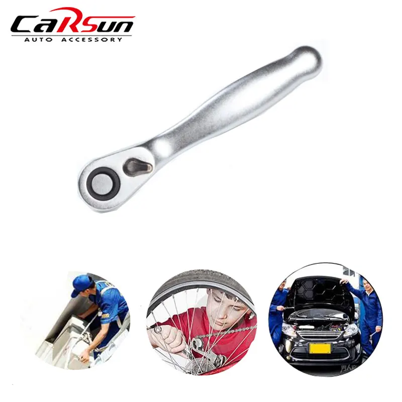 Car Repair Tools Tire Repair 1/4 Inch Spanner Universal Ratchet Wrench Auto Repair Tools For Vehicle Bicycle Motorcycle Tools
Car Repair Tools Tire Repair 1/4 Inch Spanner Universal Ratchet Wrench Auto Repair Tools For Vehicle Bicycle Motorcycle Tools