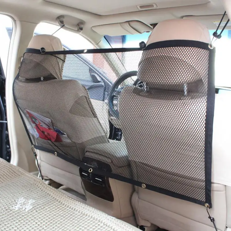 Auto Vehicle SUV Vans Car Hook Hanging Mesh to Keep Dog and Dog Hair Out of Front Seat Puppy Doggie Pet Barrier Mesh Net
Auto Vehicle SUV Vans Car Hook Hanging Mesh to Keep Dog and Dog Hair Out of Front Seat Puppy Doggie Pet Barrier Mesh Net
