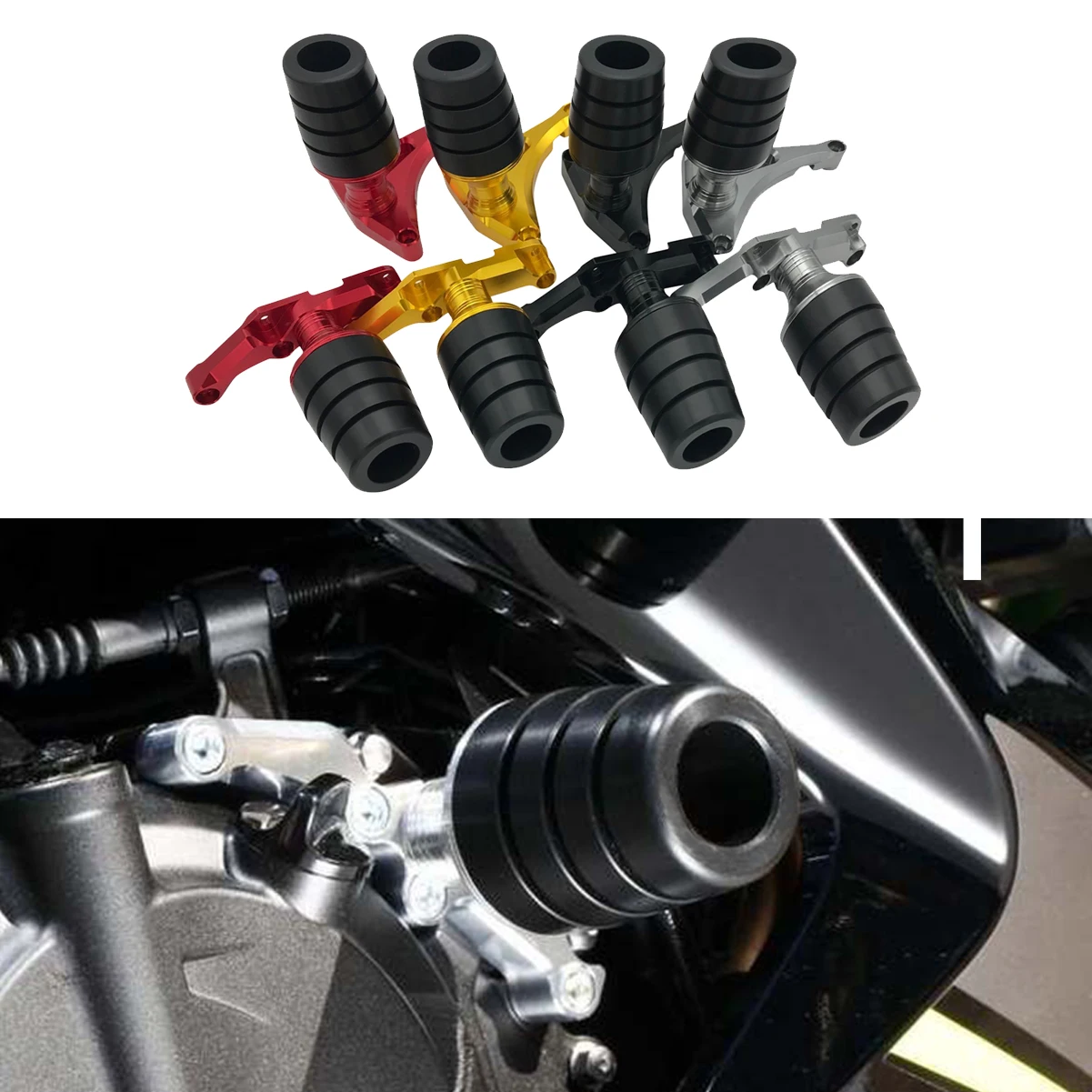 Motorcycle Motorbike For Kawasaki NINJA 250 NINJA 400 2018 19 Aluminum Frame Decoration Body Side Protector Sliders Accessories
Motorcycle Motorbike For Kawasaki NINJA 250 NINJA 400 2018 19 Aluminum Frame Decoration Body Side Protector Sliders Accessories