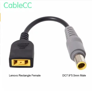 DC 7.9*5.4mm DC Plug to Rectangle Female Charger Power Cable for Lenovo ThinkPad X1 Carbon Laptop Free shipping
DC 7.9*5.4mm DC Plug to Rectangle Female Charger Power Cable for Lenovo ThinkPad X1 Carbon Laptop Free shipping