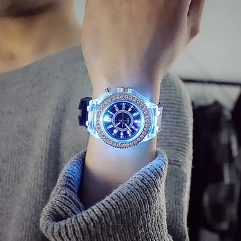 Luminous LED Children Watches Silicone Rubber Quartz Woman Man Wristwatch Glowing In The Dark Bracelet Casual Clock For Kids
Luminous LED Children Watches Silicone Rubber Quartz Woman Man Wristwatch Glowing In The Dark Bracelet Casual Clock For Kids