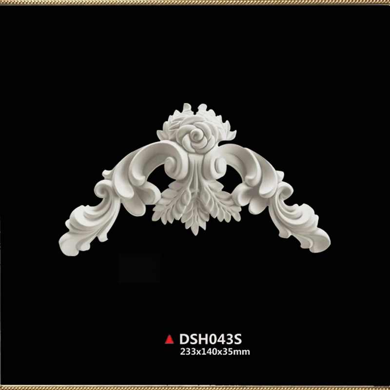 PU (Poly Urethane) European style ceiling decoration furniture decor wall veneer portal ornament door applique
PU (Poly Urethane) European style ceiling decoration furniture decor wall veneer portal ornament door applique